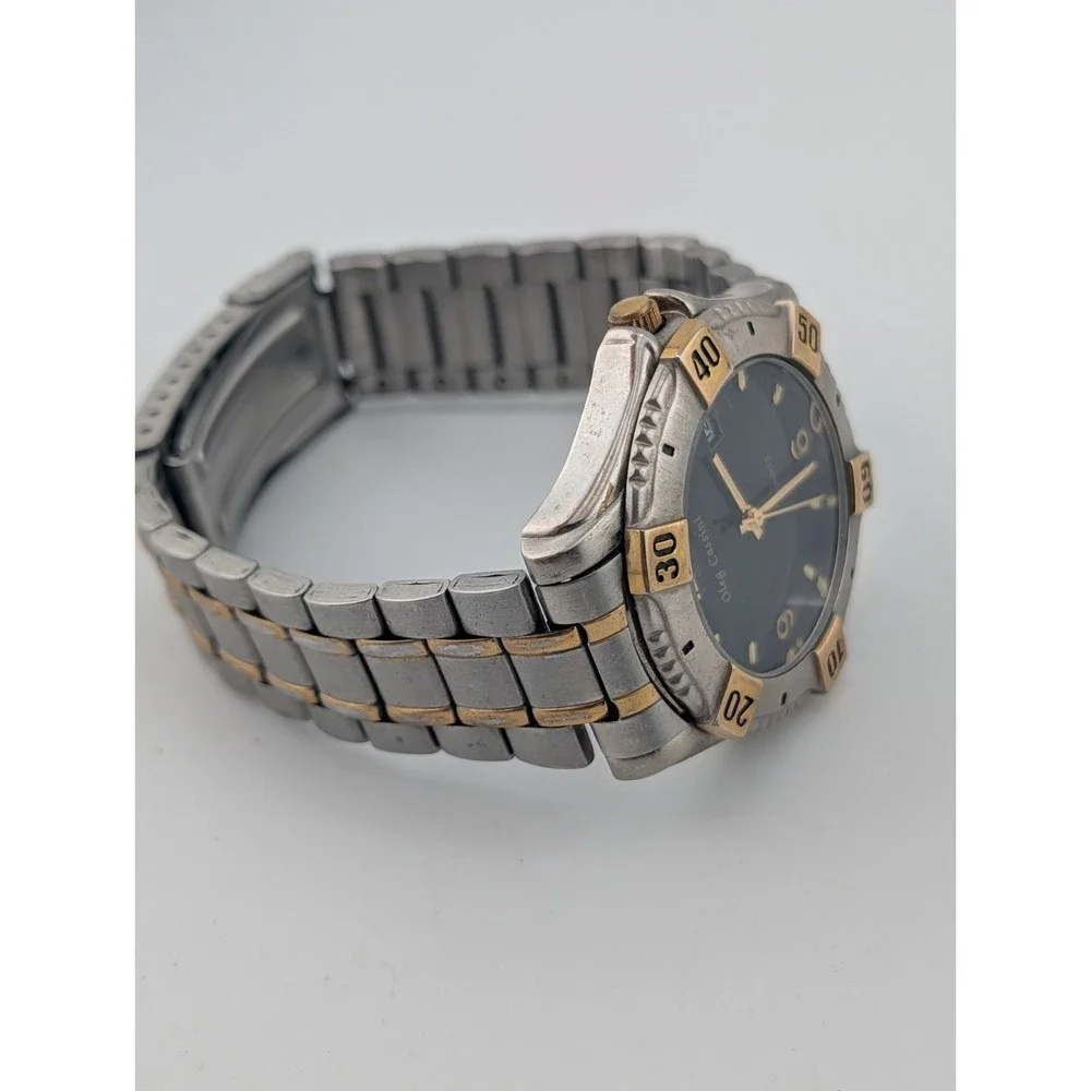 Oleg Cassini Men's Watch 38mm Case Two Tone 7.5